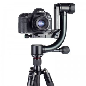 KINGJOY βαρέως τύπου αλουμινένιο τρίποδο κάμερα αλουμινίου KH-6900 για μεγάλη φωτογραφική μηχανή φακού